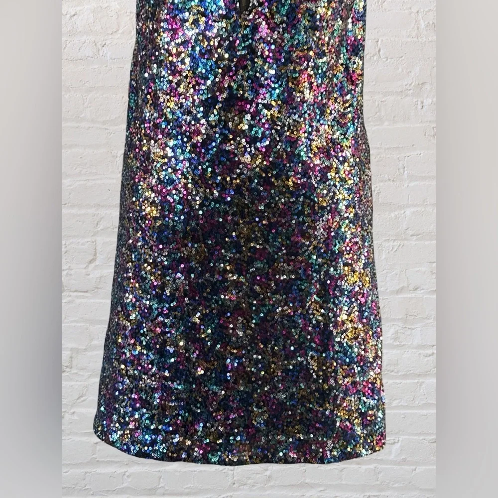Gap Kids Girls Multi Color Shirtsleeve Sequin Party Special Event Dress Sz XXL